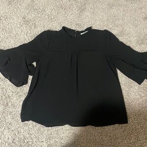 black work blouse Large